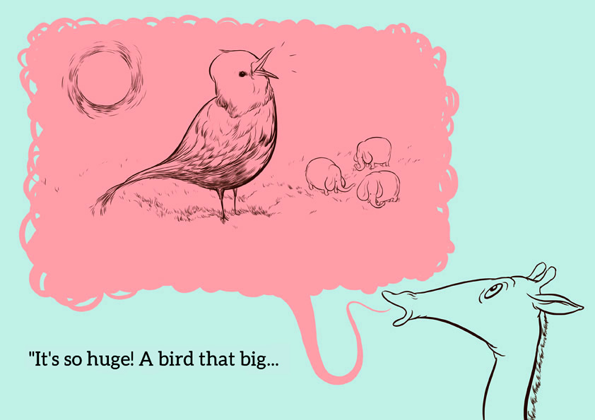 Bird of that size... 